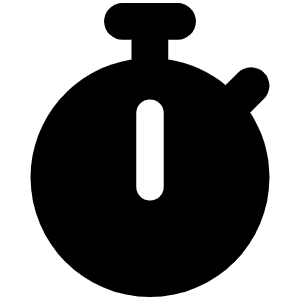 Stopwatch Icon from Font Awesome Solid Set