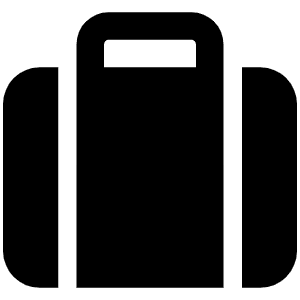 Suitcase Icon from Font Awesome Solid Set