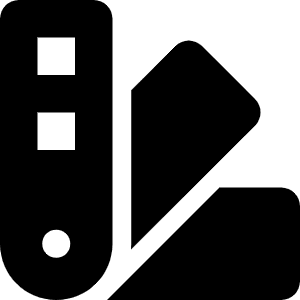 Swatchbook Icon from Font Awesome Solid Set