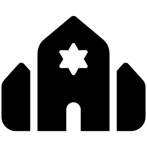 Synagogue Icon from Font Awesome Solid Set