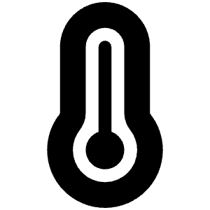 Temperature Full Icon from Font Awesome Solid Set
