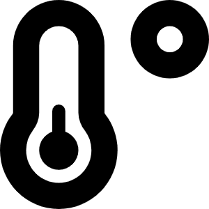 Temperature Low Icon from Font Awesome Solid Set