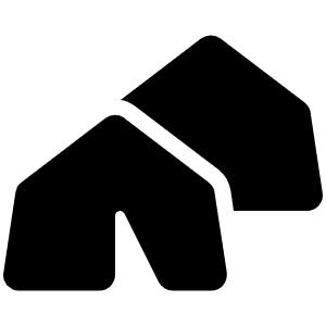 Tents Icon from Font Awesome Solid Set