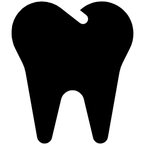 Tooth Icon from Font Awesome Solid Set