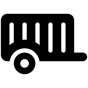Trailer Icon from Font Awesome Solid Set