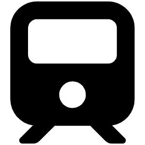 Train Icon from Font Awesome Solid Set