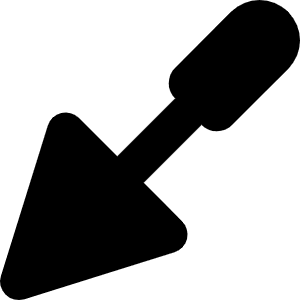 Trowel Icon from Font Awesome Solid Set