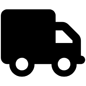 Truck Icon from Font Awesome Solid Set