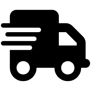 Truck Fast Icon from Font Awesome Solid Set