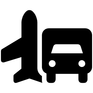 Truck Plane Icon from Font Awesome Solid Set