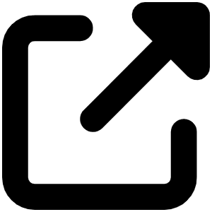 Up Right From Square Icon from Font Awesome Solid Set