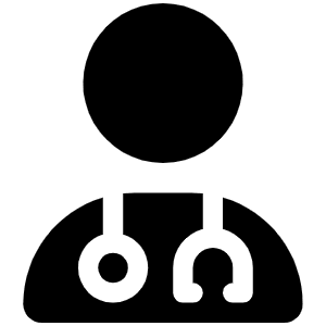 User Doctor Icon from Font Awesome Solid Set