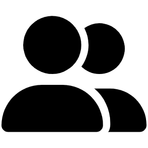 User Group Icon from Font Awesome Solid Set