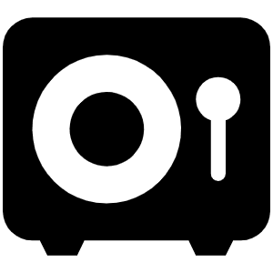 Vault Icon from Font Awesome Solid Set