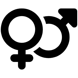Venus Mars Icon from Font Awesome Solid Set