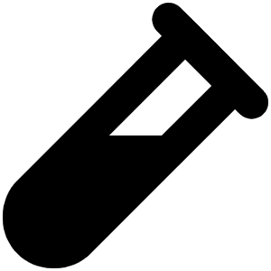 Vial Icon from Font Awesome Solid Set