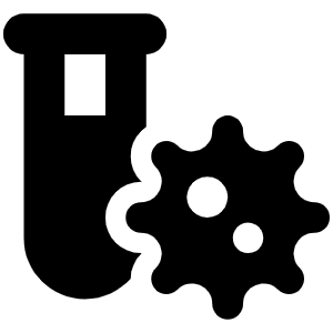 Vial Virus Icon from Font Awesome Solid Set