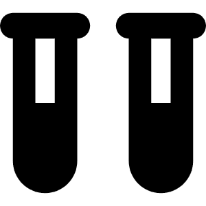 Vials Icon from Font Awesome Solid Set