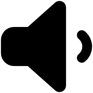 Volume Low Icon from Font Awesome Solid Set