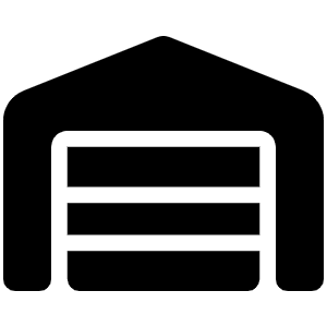 Warehouse Icon from Font Awesome Solid Set