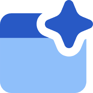 Ai Browser Spark Icon from Core Flat Set