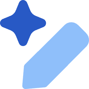 Ai Edit Spark Icon from Core Flat Set