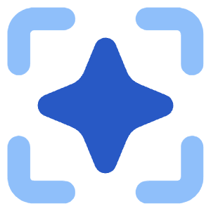 Ai Scanner Spark Icon from Core Flat Set