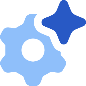 Ai Settings Spark Icon from Core Flat Set