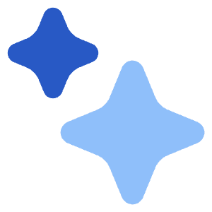 Ai Sparkles Icon from Core Flat Set