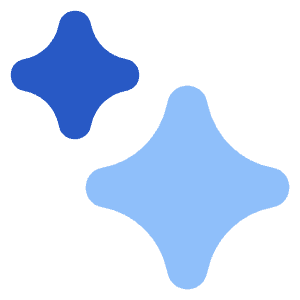 Ai Sparkles Icon from Core Flat Set