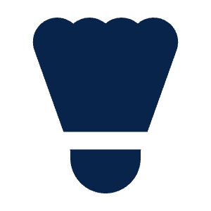 Badminton Fill Icon from Mingcute Fill Set