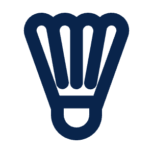 Badminton Line Icon from Mingcute Line Set