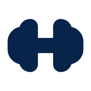 Barbell Fill Icon from Mingcute Fill Set