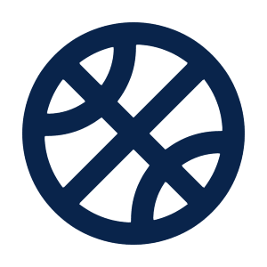 Basketball Line Icon from Mingcute Line Set