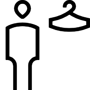 Changin Room Man Icon from Guidance – Free Set