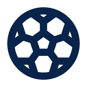 Football Line Icon from Mingcute Line Set