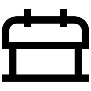 Gymnastics Olympics Icon from Atlas Line Set
