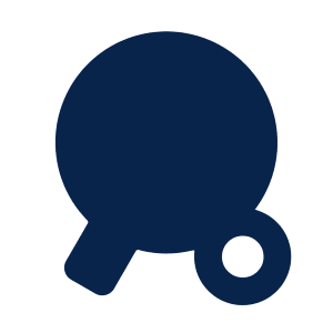 Pingpong Fill Icon from Mingcute Fill Set