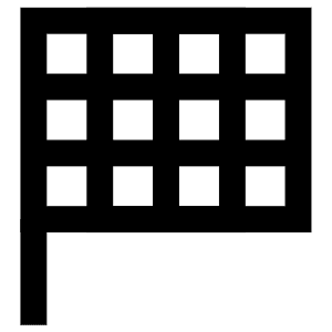 Race Flag Icon from Atlas Line Set