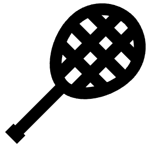 Racket Icon from Atlas Line Set