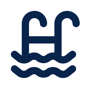 Swimming Pool Line Icon from Mingcute Line Set