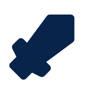 Sword Fill Icon from Mingcute Fill Set