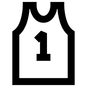 Uniform Jersey Icon from Atlas Line Set