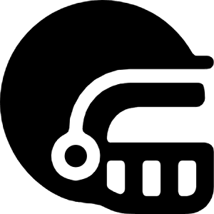 American Football Helmet Icon from Ultimate Bold - Free Set