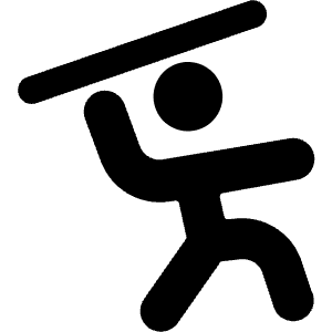 Athletics Javelin Throwing Icon from Ultimate Bold - Free Set