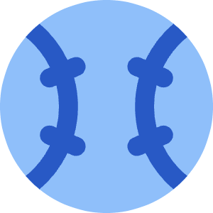 Baseball Icon from Core Flat Set