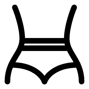 Body Shape Icon from Solar Linear Set