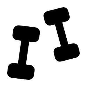 Dumbbells 2 Icon from Solar Bold Set
