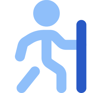 Hiking Icon from Core Flat Set