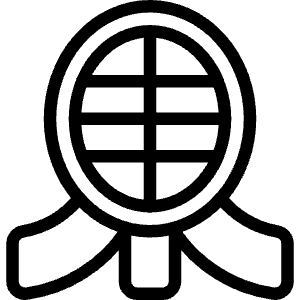 Martial Arts Helmet Icon from Ultimate Light - Free Set